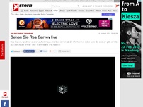 Bild zum Artikel: Aus dem Berliner Tempodrom: Sehen Sie Rea Garvey live