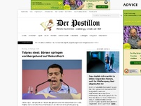 Bild zum Artikel: Tsipras niest: Börsen springen vorübergehend auf Rekordhoch
