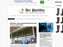 Bild zum Artikel: Gutachten: Erste BER-Teile schon wieder renovierungsbedürftig