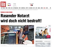 Bild zum Artikel: Überraschende Wende - Rasender Notarzt wird doch nicht bestraft!