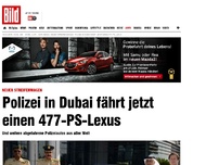 Bild zum Artikel: Neuer Streifenwagen - Polizei in Dubai fährt jetzt einen 477-PS-Lexus