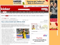 Bild zum Artikel: Reus unterschreibt beim BVB bis 2019