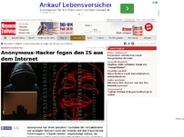 Bild zum Artikel: Anonymous-Hacker fegten den IS aus dem Internet