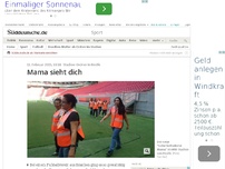 Bild zum Artikel: Stadion-Ordner in Recife: Mama sieht dich