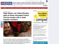 Bild zum Artikel: Nach diesen vier Video-Minuten geht es Ihnen wie James Franco und sie werden sich in Anke Engelke verlieben