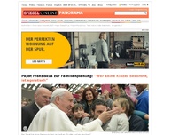 Bild zum Artikel: Papst Franziskus zur Familienplanung: 'Wer keine Kinder bekommt, ist egoistisch'