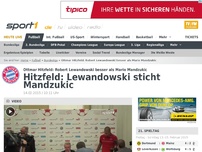 Bild zum Artikel: Ottmar Hitzfeld: Robert Lewandowski besser als Mario Mandzukic