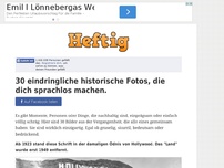 Bild zum Artikel: 30 eindringliche historische Fotos, die dich sprachlos machen.