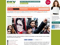 Bild zum Artikel: Türkei: Proteste nach Mord an Studentin
