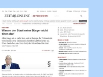 Bild zum Artikel: Todesstrafe: 
  Warum der Staat seine Bürger nicht töten darf