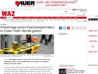 Bild zum Artikel: Pfandringe sollen Flaschensammlern in Essen mehr Würde geben