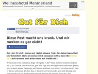 Bild zum Artikel: Diese Pest macht uns krank. Und wir merken es gar nicht!