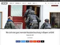Bild zum Artikel: Cop Watch: Wie sich eine ganz normale Hausdurchsuchung in Bayern anfühlt