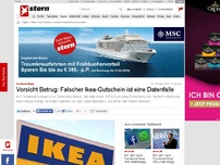 Bild zum Artikel: Facebook-Nepp: Vorsicht Betrug: Ikeas Super-Gutschein ist eine Datenfalle