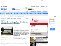 Bild zum Artikel: Topthema Kulkwitzer See in Leipzig offiziell als beliebtester See Deutschlands ausgezeichnet