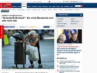 Bild zum Artikel: Paritätischer Wohlfahrtsverband - Studie warnt vor 'armutspolitischem Erdrutsch': So viel Deutsche arm wie noch nie