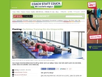 Bild zum Artikel: Planking: Perfektes Training für die Körpermitte