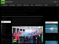 Bild zum Artikel: EnDgAmE-Demo – Tausende gegen den US-Einfluss und für die Ost-Ukraine auf der Straße