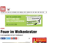 Bild zum Artikel: Dubai - Wolkenkratzer brennt