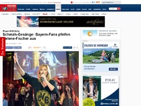 Bild zum Artikel: Wegen BVB-Schal - Schmäh-Gesänge: Bayern-Fans pfeifen Helene-Fischer aus