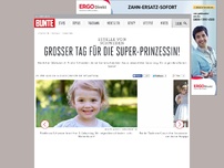 Bild zum Artikel: Estelle von Schweden - Großer Tag für die Super-Prinzessin!