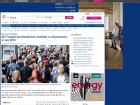 Bild zum Artikel: 60 Prozent der Deutschen zweifeln an Demokratie in der BRD