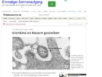 Bild zum Artikel: Berlin: Kleinkind an Masern gestorben