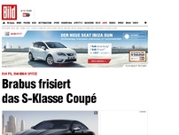 Bild zum Artikel: 850 PS, 350 km/h Spitze - Brabus frisiert das S-Klasse Coupé