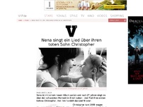 Bild zum Artikel: Nena singt zum ersten Mal über ihren toten Sohn Christopher