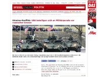 Bild zum Artikel: Ukraine-Konflikt: USA halten Militärparade vor russischer Grenze ab