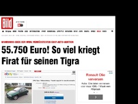 Bild zum Artikel: Irre Ebay-Auktion - 55.750 Euro bekommt Firat für seinen Tigra