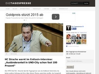 Bild zum Artikel: HC Strache warnt im Exklusiv-Interview: „Ausländeranteil in UNO-City schon fast 100 Prozent“