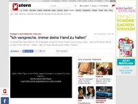 Bild zum Artikel: Bräutigam schwört Stieftochter seine Liebe: 'Ich verspreche, immer deine Hand zu halten'