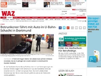 Bild zum Artikel: Betrunkener fährt mit Auto in U-Bahn-Schacht in Dortmund