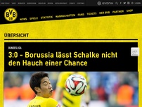 Bild zum Artikel: 3:0 - Borussia lässt Schalke nicht den Hauch einer Chance