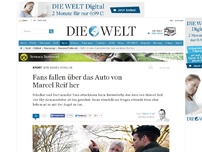 Bild zum Artikel: BVB gegen Schalke: Fans fallen über das Auto von Marcel Reif her