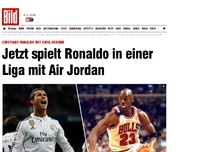 Bild zum Artikel: Ronaldos Ewig-Rekord - Jetzt spielt er in einer Liga mit Air Jordan