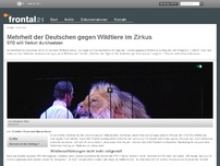 Bild zum Artikel: Mehrheit der Deutschen gegen Wildtiere im Zirkus