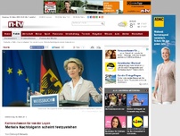 Bild zum Artikel: Karrierechancen für von der Leyen: Merkels Nachfolgerin scheint festzustehen
