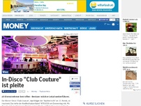 Bild zum Artikel: In-Disco 'Club Couture' ist pleite