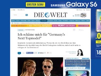 Bild zum Artikel: Castingshow: Ich schäme mich für 'Germany's Next Topmodel'
