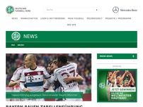 Bild zum Artikel: Bayern bauen Tabellenführung gegen Hannover aus