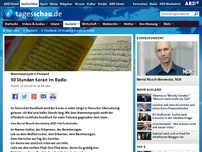Bild zum Artikel: Finnland: 30 Stunden Koran im Radio