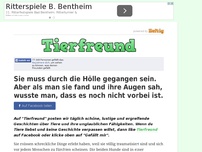 Bild zum Artikel: Sie muss durch die Hölle gegangen sein. Aber als man sie fand und ihre Augen sah, wusste man,...