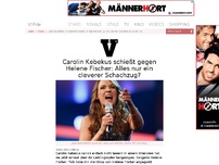 Bild zum Artikel: Carolin Kebekus schießt gegen Helene Fischer: 'Das ist eine hohle Scheiße!'
