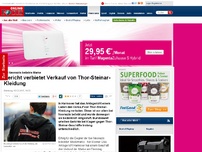Bild zum Artikel: Bei Neonazis beliebte Marke - Gericht verbietet Verkauf von Thor-Steinar-Kleidung
