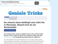 Bild zum Artikel: Du nimmst einen Kohlkopf und rollst ihn in Marinade. Danach bist du ein Küchenheld!