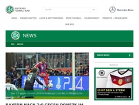 Bild zum Artikel: FC Bayern nach Kantersieg im Viertelfinale
