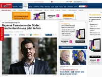 Bild zum Artikel: +++ Griechenland-Krise +++ - Tsipras wirft Deutschland Tricksereien vor