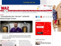 Bild zum Artikel: 'Dönerbude der Herzen' verschenkt Essen an Bedürftige